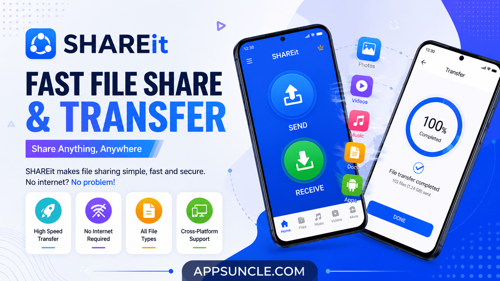 Download SHAREit MOD APK NO ADS